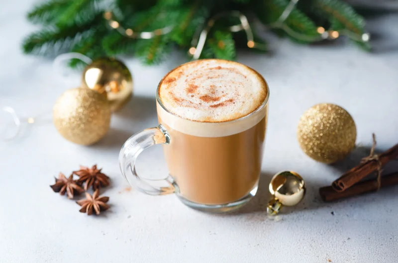 Vánoční cappuccino